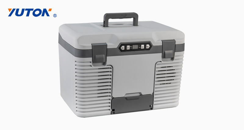 YT-A-20X 20L 12V grijze thermo-elektrische koelbox