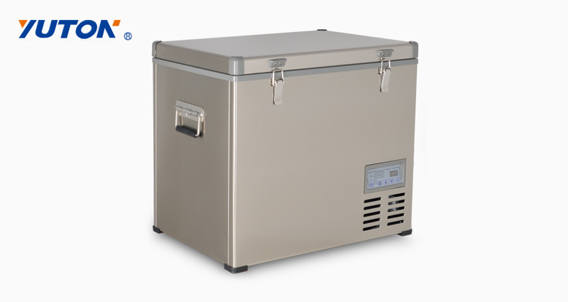 YT-B-55S 55L 45W draagbare koelkast met bodemvriezer